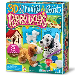 4M Muotti ja maali, 3D koiranpennut - (4M-04784) ryhmässä LELUT, TUOTTEET LAPSILLE JA VAUVOILLE / Leikkikalut, Askartelu &Pelit / Käsityöt @ TP E-commerce Nordic AB (D17278)