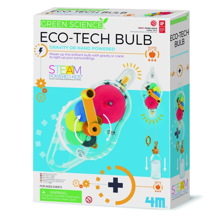 4M Green Science Eco-Tech polttimo - Flerfarvet - 96-168 m ryhmässä LELUT, TUOTTEET LAPSILLE JA VAUVOILLE / Leikkikalut, Askartelu &Pelit / Kokeilu ja tee-se-itse @ TP E-commerce Nordic AB (D17279)