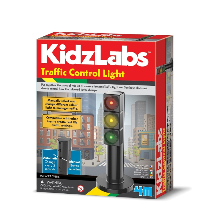 4M KidzLabs liikenteenohjausvalo - (4M-03441) ryhmässä LELUT, TUOTTEET LAPSILLE JA VAUVOILLE / Leikkikalut, Askartelu &Pelit / Kokeilu ja tee-se-itse @ TP E-commerce Nordic AB (D17287)