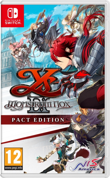 Ys Ix: Monstrum Nox Pact Edition (Switch) ryhmässä KODINELEKTRONIIKKA / Pelikonsolit & Tarvikkeet / Nintendo Switch / Pelit @ TP E-commerce Nordic AB (D17294)