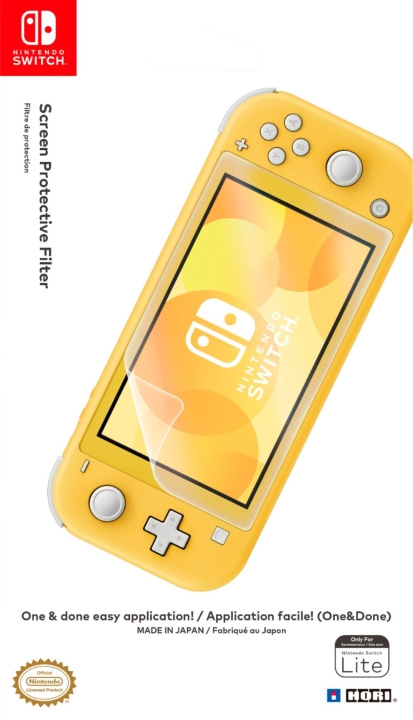 Hori Nintendo Switch Lite -näytönsuoja ryhmässä KODINELEKTRONIIKKA / Pelikonsolit & Tarvikkeet / Nintendo Switch Lite @ TP E-commerce Nordic AB (D17313)