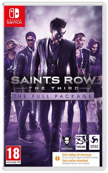 Saints Row The Third (Code in Box) (IT/Multi in Game) (Switch) ryhmässä KODINELEKTRONIIKKA / Pelikonsolit & Tarvikkeet / Nintendo Switch / Pelit @ TP E-commerce Nordic AB (D17364)