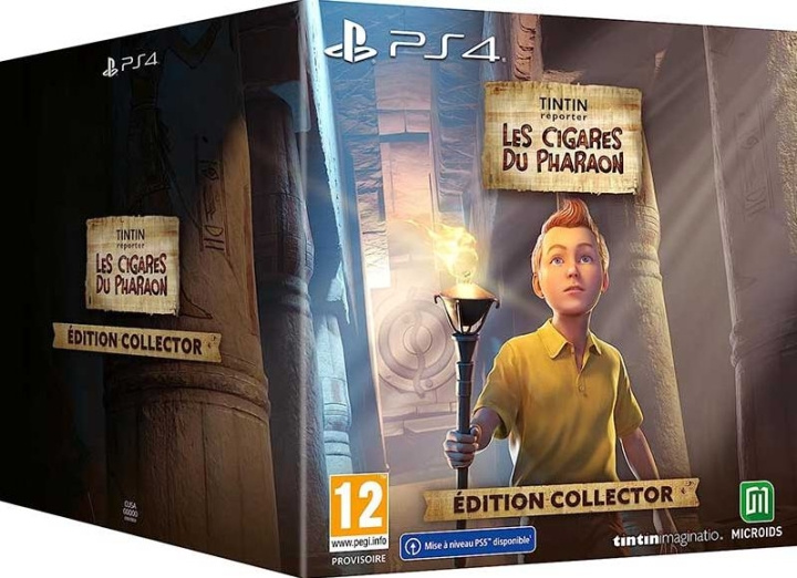 Tintin Reporter Cigars of the Pharaoh (Collector Edition) (PS4) ryhmässä KODINELEKTRONIIKKA / Pelikonsolit & Tarvikkeet / Sony PlayStation 4 / Peli @ TP E-commerce Nordic AB (D17371)