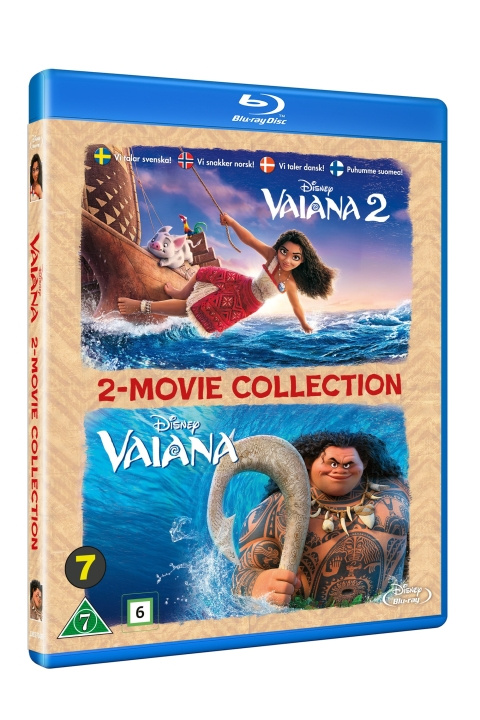 VAIANA 2-MOVIE COLLECTION ryhmässä KODINELEKTRONIIKKA / Ääni & Kuva / TV & Tarvikkeet / Elokuvat / Blu-ray @ TP E-commerce Nordic AB (D17377)