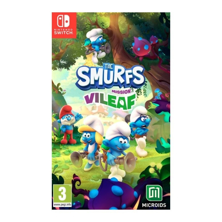 The Smurfs : Mission Vileaf (Switch) ryhmässä KODINELEKTRONIIKKA / Pelikonsolit & Tarvikkeet / Nintendo Switch / Pelit @ TP E-commerce Nordic AB (D17379)