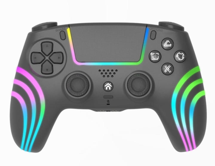 Deep Explorer Langaton ohjain musta PS4 / PS3 / PC ryhmässä KODINELEKTRONIIKKA / Pelikonsolit & Tarvikkeet / Sony PlayStation 4 @ TP E-commerce Nordic AB (D17380)
