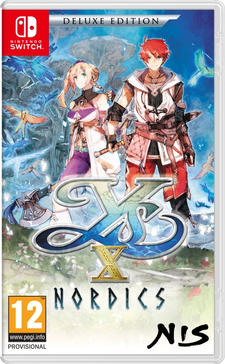 Ys X: Nordics (Deluxe Edition) (Switch) ryhmässä KODINELEKTRONIIKKA / Pelikonsolit & Tarvikkeet / Nintendo Switch / Pelit @ TP E-commerce Nordic AB (D17409)