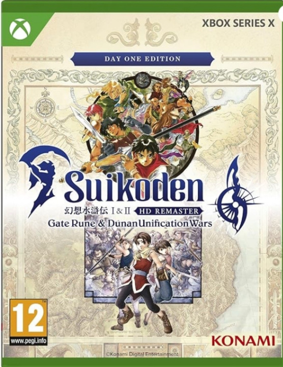 Suikoden I and II HD Remaster (Day 1 Edition) (XseriesX) ryhmässä KODINELEKTRONIIKKA / Pelikonsolit & Tarvikkeet / Xbox Series X / Peli @ TP E-commerce Nordic AB (D17410)