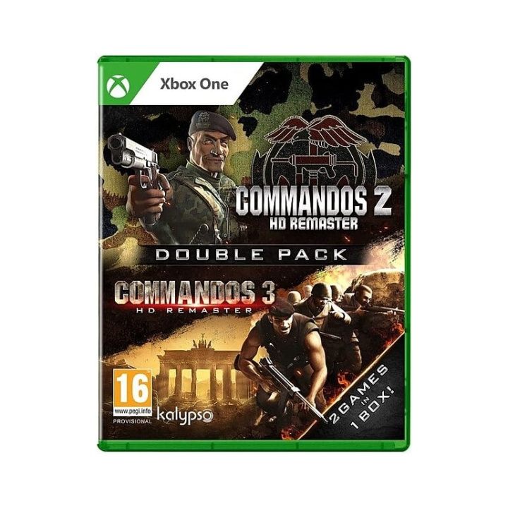 Commandos 2 + Commandos 3 HD Remaster Double Pack (ITA/Multi in Game) (XseriesX) ryhmässä KODINELEKTRONIIKKA / Pelikonsolit & Tarvikkeet / Xbox Series X / Peli @ TP E-commerce Nordic AB (D17418)