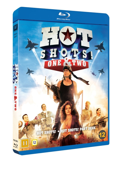 Hot Shots! 1 and 2 Boxset (Blu-Ray) ryhmässä KODINELEKTRONIIKKA / Ääni & Kuva / TV & Tarvikkeet / Elokuvat / Blu-ray @ TP E-commerce Nordic AB (D17435)