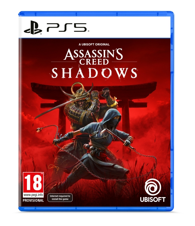Assassin\'s Creed Shadows (PS5) ryhmässä KODINELEKTRONIIKKA / Pelikonsolit & Tarvikkeet / Sony PlayStation 5 / Peli @ TP E-commerce Nordic AB (D17450)