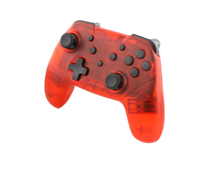 Nyko Langaton ydinohjain (punainen) ryhmässä KODINELEKTRONIIKKA / Pelikonsolit & Tarvikkeet / Nintendo Switch / Tarvikkeet @ TP E-commerce Nordic AB (D17469)