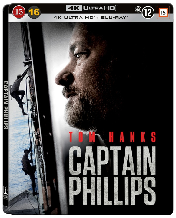 CAPTAIN PHILLIPS STEELBOOK (2-DISC LTD EDIT) ryhmässä KODINELEKTRONIIKKA / Ääni & Kuva / TV & Tarvikkeet / Elokuvat / Blu-ray @ TP E-commerce Nordic AB (D17477)