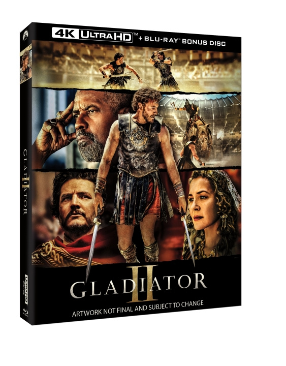 GLADIATOR II ryhmässä KODINELEKTRONIIKKA / Ääni & Kuva / TV & Tarvikkeet / Elokuvat / Blu-ray @ TP E-commerce Nordic AB (D17481)