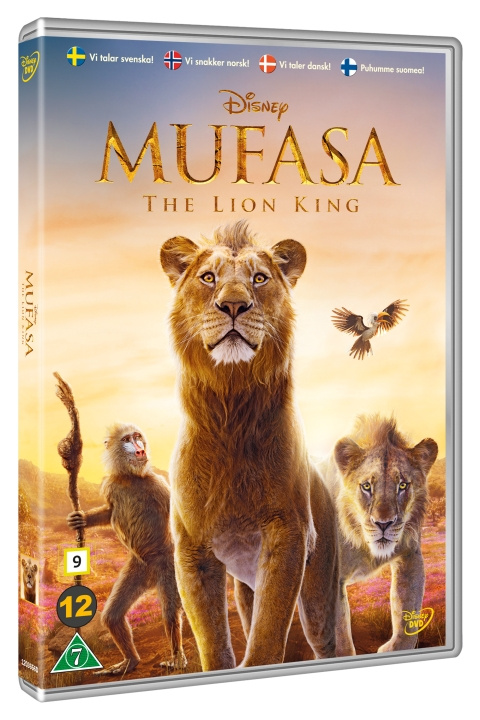 MUFASA: THE LION KING ryhmässä KODINELEKTRONIIKKA / Ääni & Kuva / TV & Tarvikkeet / Elokuvat / DVD @ TP E-commerce Nordic AB (D17482)