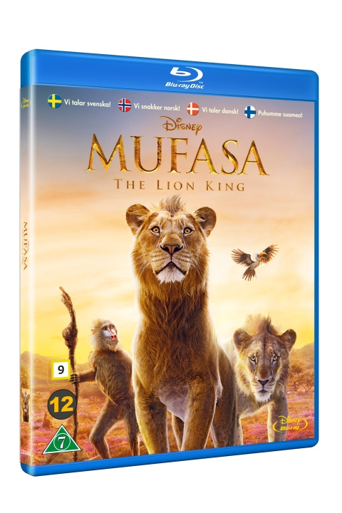 MUFASA: THE LION KING ryhmässä KODINELEKTRONIIKKA / Ääni & Kuva / TV & Tarvikkeet / Elokuvat / Blu-ray @ TP E-commerce Nordic AB (D17483)