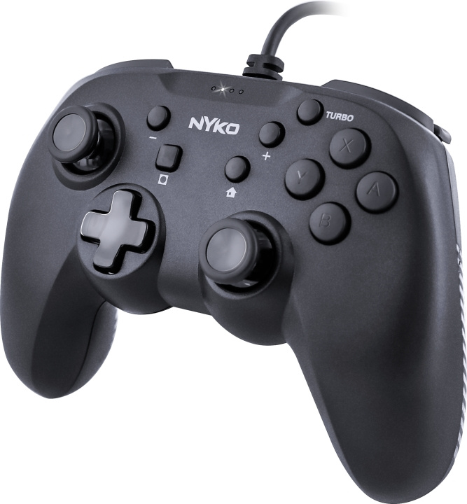 Nyko Prime langallinen ohjain - musta Switchille ryhmässä KODINELEKTRONIIKKA / Pelikonsolit & Tarvikkeet / Nintendo Switch / Tarvikkeet @ TP E-commerce Nordic AB (D17502)