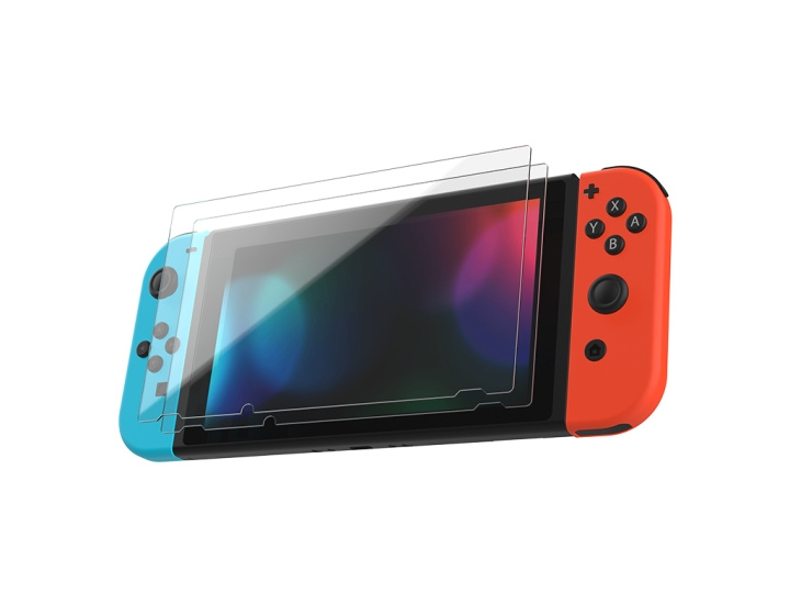 Nyko Screen Armor Duo ryhmässä KODINELEKTRONIIKKA / Pelikonsolit & Tarvikkeet / Nintendo Switch / Tarvikkeet @ TP E-commerce Nordic AB (D17505)
