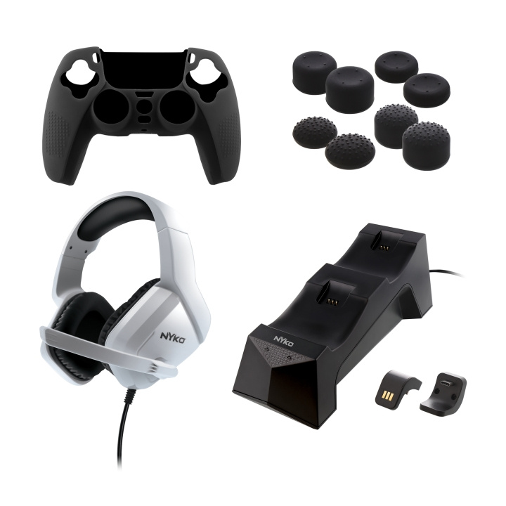 Nyko Deluxe Master Pak PlayStation®5:lle ryhmässä KODINELEKTRONIIKKA / Pelikonsolit & Tarvikkeet / Sony PlayStation 5 @ TP E-commerce Nordic AB (D17509)