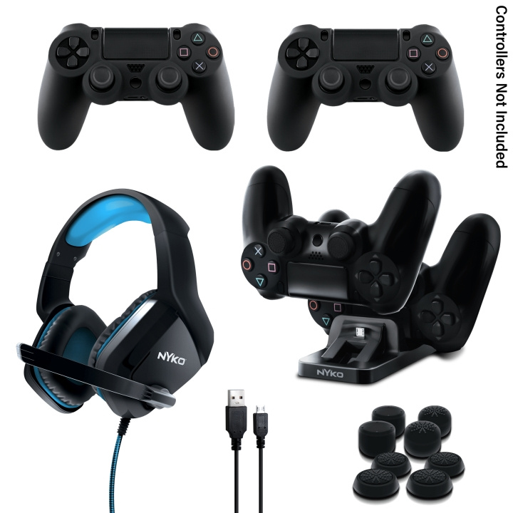 Nyko Master Pak PS4:lle ryhmässä KODINELEKTRONIIKKA / Pelikonsolit & Tarvikkeet / Sony PlayStation 4 @ TP E-commerce Nordic AB (D17512)