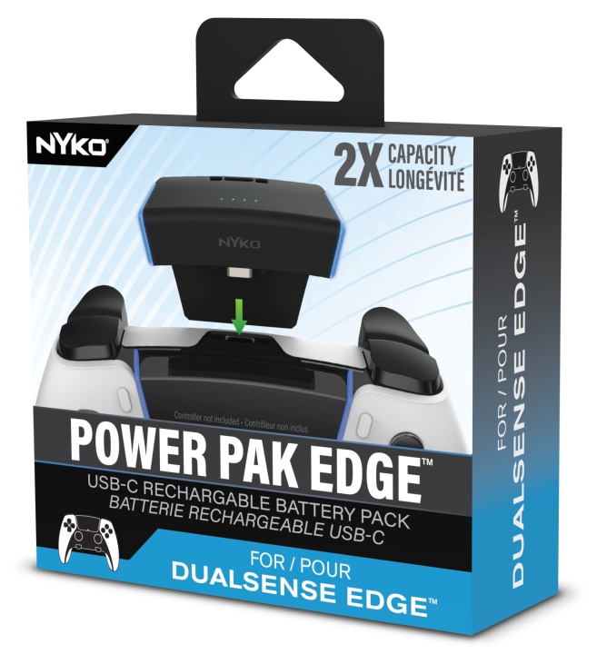 Nyko Power Pak Edge ryhmässä TIETOKOONET & TARVIKKEET / GAMING / Tarvikkeet pelaamiseen @ TP E-commerce Nordic AB (D17515)