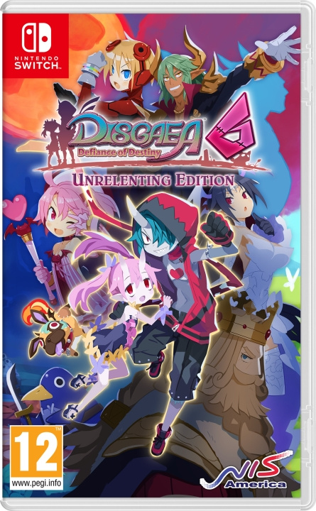 Disgaea 6: Defiance of Destiny - Unrelenting Edition (Switch) ryhmässä KODINELEKTRONIIKKA / Pelikonsolit & Tarvikkeet / Nintendo Switch / Pelit @ TP E-commerce Nordic AB (D17523)