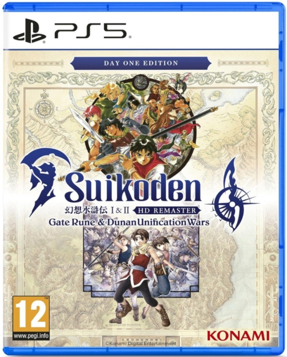 Suikoden I and II HD Remaster (Day 1 Edition) (PS5) ryhmässä KODINELEKTRONIIKKA / Pelikonsolit & Tarvikkeet / Sony PlayStation 5 / Peli @ TP E-commerce Nordic AB (D17527)