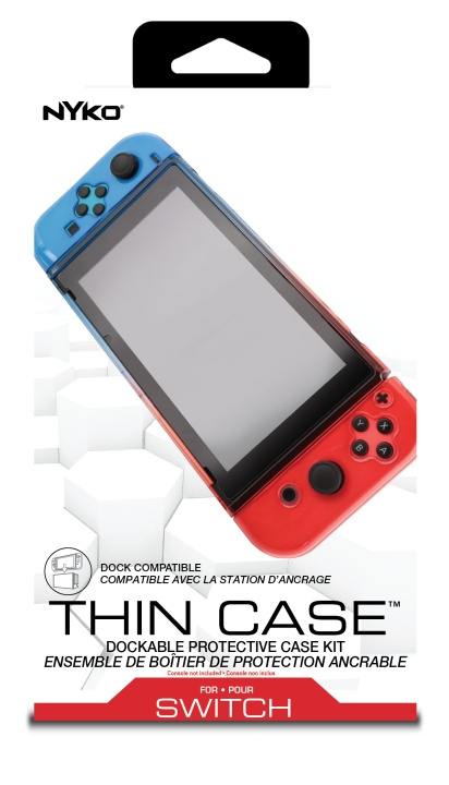 Nyko Ohut kotelo (punainen/sininen) ryhmässä KODINELEKTRONIIKKA / Pelikonsolit & Tarvikkeet / Nintendo Switch / Tarvikkeet @ TP E-commerce Nordic AB (D17529)