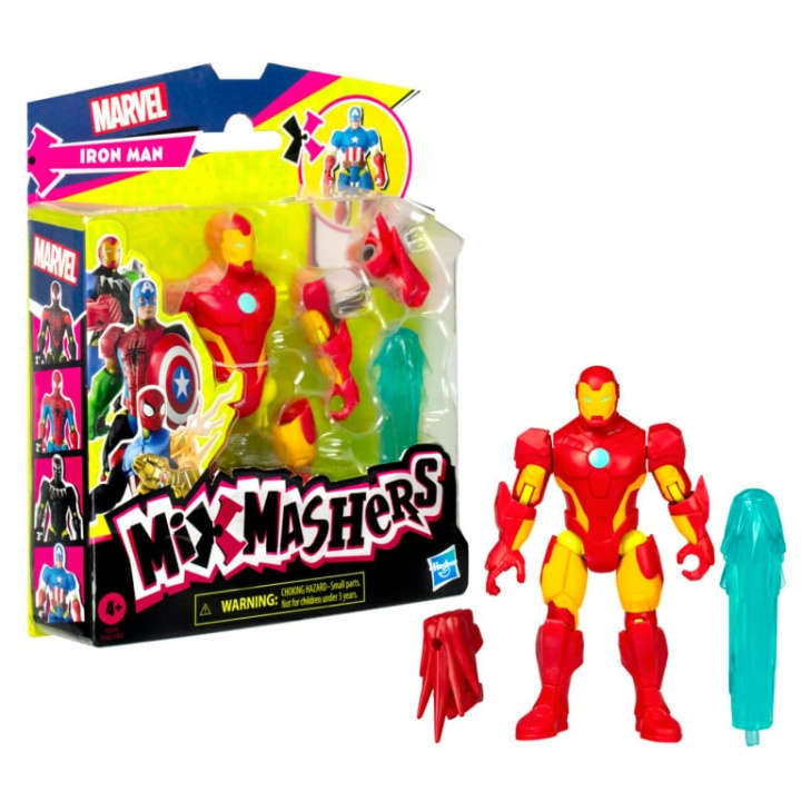 AVENGERS Marvel Iron Man Mix Mashers Toimintafiguuri (F9269) ryhmässä LELUT, TUOTTEET LAPSILLE JA VAUVOILLE / Leikkikalut, Askartelu &Pelit / Nuket & Tarvikkeet @ TP E-commerce Nordic AB (D17559)