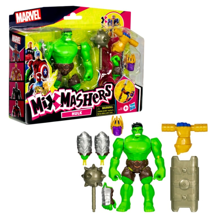 AVENGERS MixMashers Marvel Hulk Toimintafiguuri (F9270) ryhmässä LELUT, TUOTTEET LAPSILLE JA VAUVOILLE / Leikkikalut, Askartelu &Pelit / Nuket & Tarvikkeet @ TP E-commerce Nordic AB (D17560)