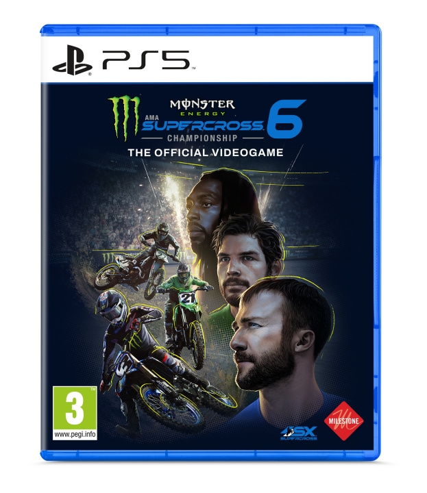 Monster Energy Supercross – The Official Videogame 6 (PS5) ryhmässä KODINELEKTRONIIKKA / Pelikonsolit & Tarvikkeet / Sony PlayStation 5 / Peli @ TP E-commerce Nordic AB (D17564)