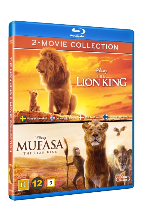 THE LION KING 2-MOVIE COLLECTION ryhmässä KODINELEKTRONIIKKA / Ääni & Kuva / TV & Tarvikkeet / Elokuvat / Blu-ray @ TP E-commerce Nordic AB (D17572)