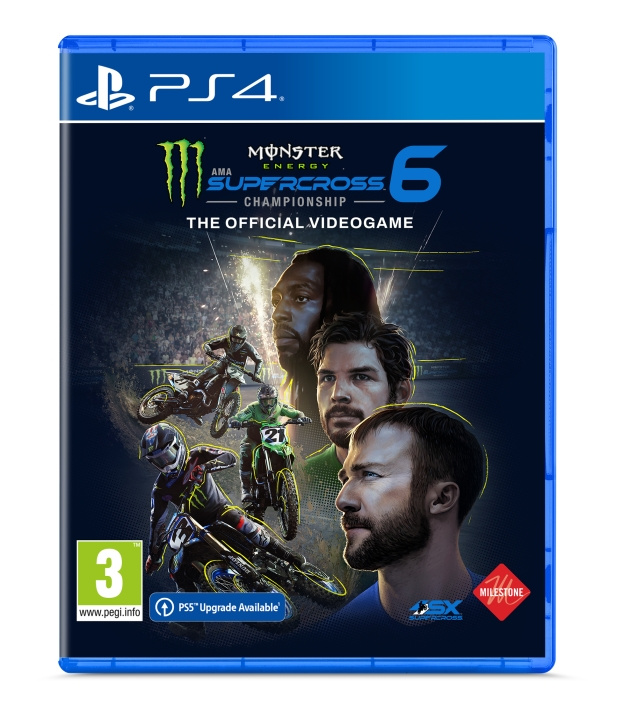 Monster Energy Supercross – The Official Videogame 6 (PS4) ryhmässä KODINELEKTRONIIKKA / Pelikonsolit & Tarvikkeet / Sony PlayStation 4 / Peli @ TP E-commerce Nordic AB (D17574)
