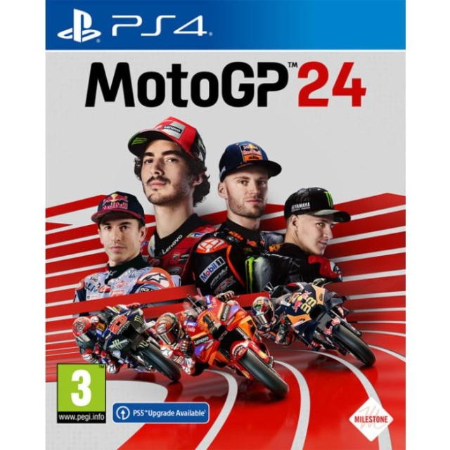 MotoGP 24 (PS4) ryhmässä KODINELEKTRONIIKKA / Pelikonsolit & Tarvikkeet / Sony PlayStation 4 / Peli @ TP E-commerce Nordic AB (D17579)