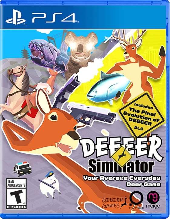 DEEEER Simulator: Your Average Everyday Deer Game (Import) (PS4) ryhmässä KODINELEKTRONIIKKA / Pelikonsolit & Tarvikkeet / Sony PlayStation 4 / Peli @ TP E-commerce Nordic AB (D17651)