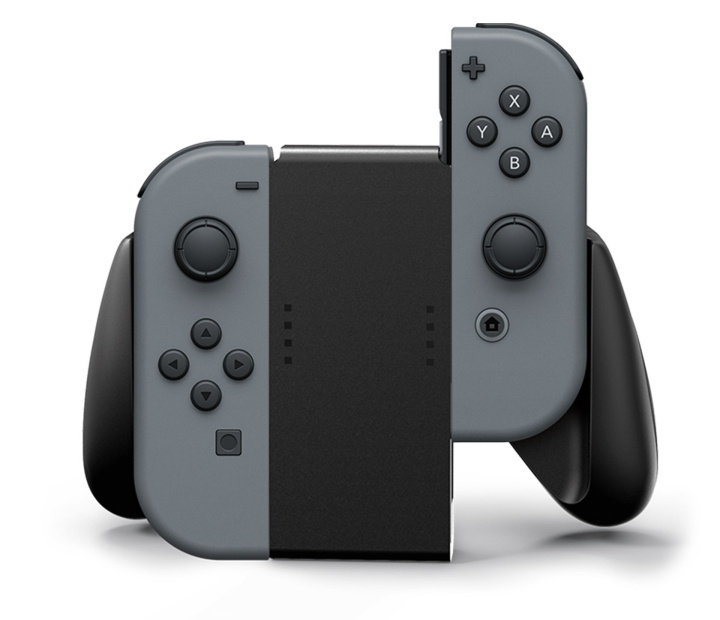 PowerA Nintendo Switch Joy-Con Comfort Grip (musta) /Nintendo Switch ryhmässä KODINELEKTRONIIKKA / Pelikonsolit & Tarvikkeet / Nintendo Switch / Tarvikkeet @ TP E-commerce Nordic AB (D17662)