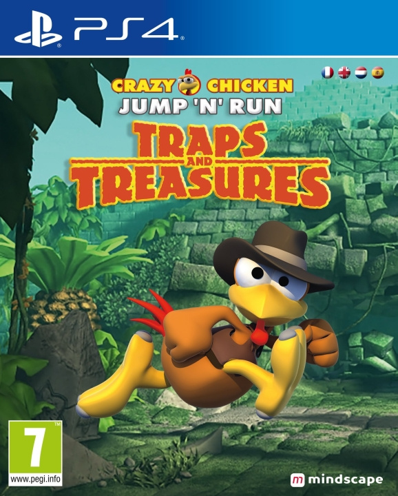 Crazy Chicken: Traps And Treasures (PS4) ryhmässä KODINELEKTRONIIKKA / Pelikonsolit & Tarvikkeet / Sony PlayStation 4 / Peli @ TP E-commerce Nordic AB (D17673)