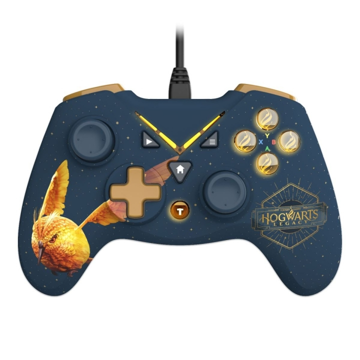 Trade Invaders Harry Potter - Langallinen ohjain Xbox One/ PC:lle 3M Câble - Golden Vivet ryhmässä KODINELEKTRONIIKKA / Pelikonsolit & Tarvikkeet / Xbox One @ TP E-commerce Nordic AB (D17698)