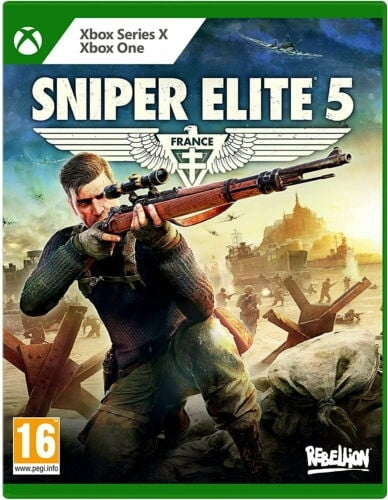 Sniper Elite 5 (XseriesX) ryhmässä KODINELEKTRONIIKKA / Pelikonsolit & Tarvikkeet / Xbox Series X / Peli @ TP E-commerce Nordic AB (D17716)