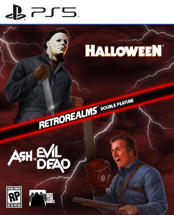 Halloween and Ash vs Evil Dead RetroRealms Double Feature (Import) (PS5) ryhmässä KODINELEKTRONIIKKA / Pelikonsolit & Tarvikkeet / Sony PlayStation 5 / Peli @ TP E-commerce Nordic AB (D17734)