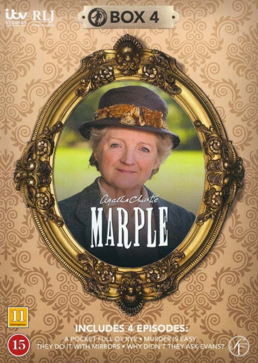 Miss Marple: Box 4 - Episode 13-16 (2-disc) - DVD ryhmässä KODINELEKTRONIIKKA / Ääni & Kuva / TV & Tarvikkeet / Elokuvat / DVD @ TP E-commerce Nordic AB (D17770)