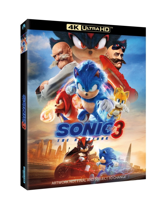 SONIC THE HEDGEHOG 3 ryhmässä KODINELEKTRONIIKKA / Ääni & Kuva / TV & Tarvikkeet / Elokuvat / Blu-ray @ TP E-commerce Nordic AB (D17788)