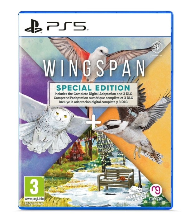 Wingspan (Special Edition) (PS5) ryhmässä KODINELEKTRONIIKKA / Pelikonsolit & Tarvikkeet / Sony PlayStation 5 / Peli @ TP E-commerce Nordic AB (D17806)