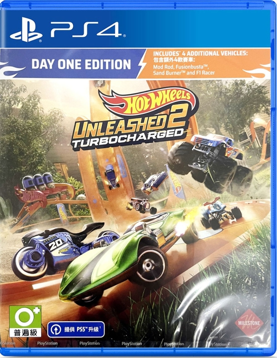 Hot Wheels Unleashed 2: Turbocharged (Day 1 Edition) (Import) (PS4) ryhmässä KODINELEKTRONIIKKA / Pelikonsolit & Tarvikkeet / Sony PlayStation 4 / Peli @ TP E-commerce Nordic AB (D17816)
