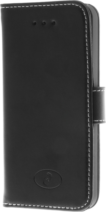Insmat Exclusive Flip Case lompakkokotelo Apple iPhone SE, musta ryhmässä ÄLYPUHELIMET JA TABLETIT / Puhelimen suojakotelo / Apple / iPhone X/XS @ TP E-commerce Nordic AB (D17832)