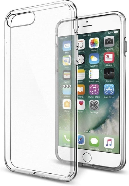 Insmat Crystal -takakuori, iPhone SE 2022 / 2020 / 8 / 7 / 6 ryhmässä ÄLYPUHELIMET JA TABLETIT / Puhelimen suojakotelo / Apple / iPhone 7 @ TP E-commerce Nordic AB (D17841)