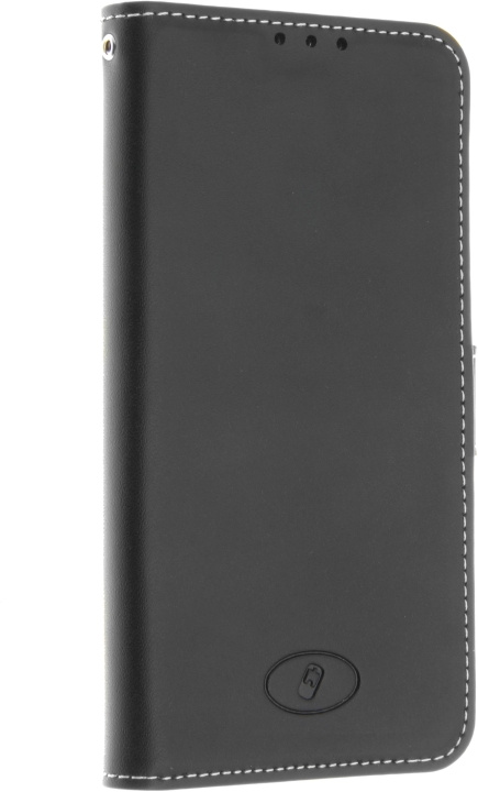 Insmat Exclusive Flip Case lompakkokotelo, Samsung Galaxy A40, musta ryhmässä ÄLYPUHELIMET JA TABLETIT / Puhelimen suojakotelo / Samsung @ TP E-commerce Nordic AB (D17855)