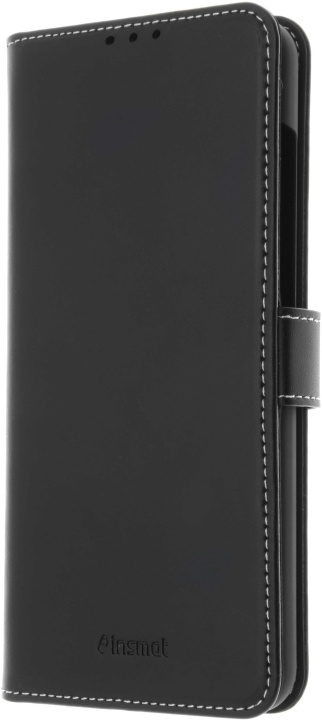 Insmat Exclusive Flip Case -lompakkokotelo, Nokia 7.2, musta ryhmässä ÄLYPUHELIMET JA TABLETIT / Puhelimen suojakotelo / Nokia/Microsoft @ TP E-commerce Nordic AB (D17866)