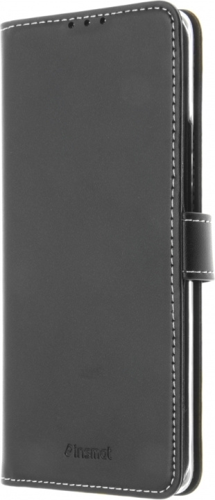 Insmat Exclusive Flip Case -lompakkokotelo, Oneplus 8, musta ryhmässä ÄLYPUHELIMET JA TABLETIT / Puhelimen suojakotelo / OnePlus @ TP E-commerce Nordic AB (D17870)