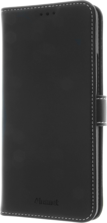 Insmat Exclusive Flip Case -lompakkokotelo, Oneplus Nord, musta ryhmässä ÄLYPUHELIMET JA TABLETIT / Puhelimen suojakotelo / OnePlus @ TP E-commerce Nordic AB (D17875)